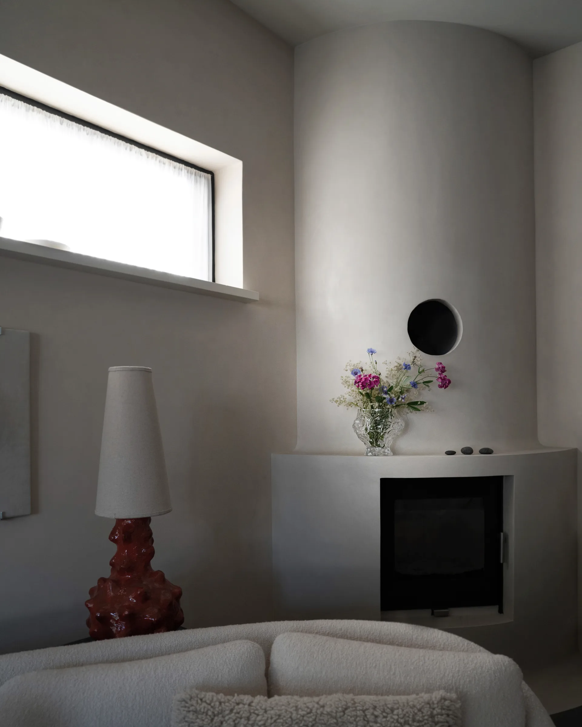 Canyon medium vaas 18 cm, Clear Hein Studio