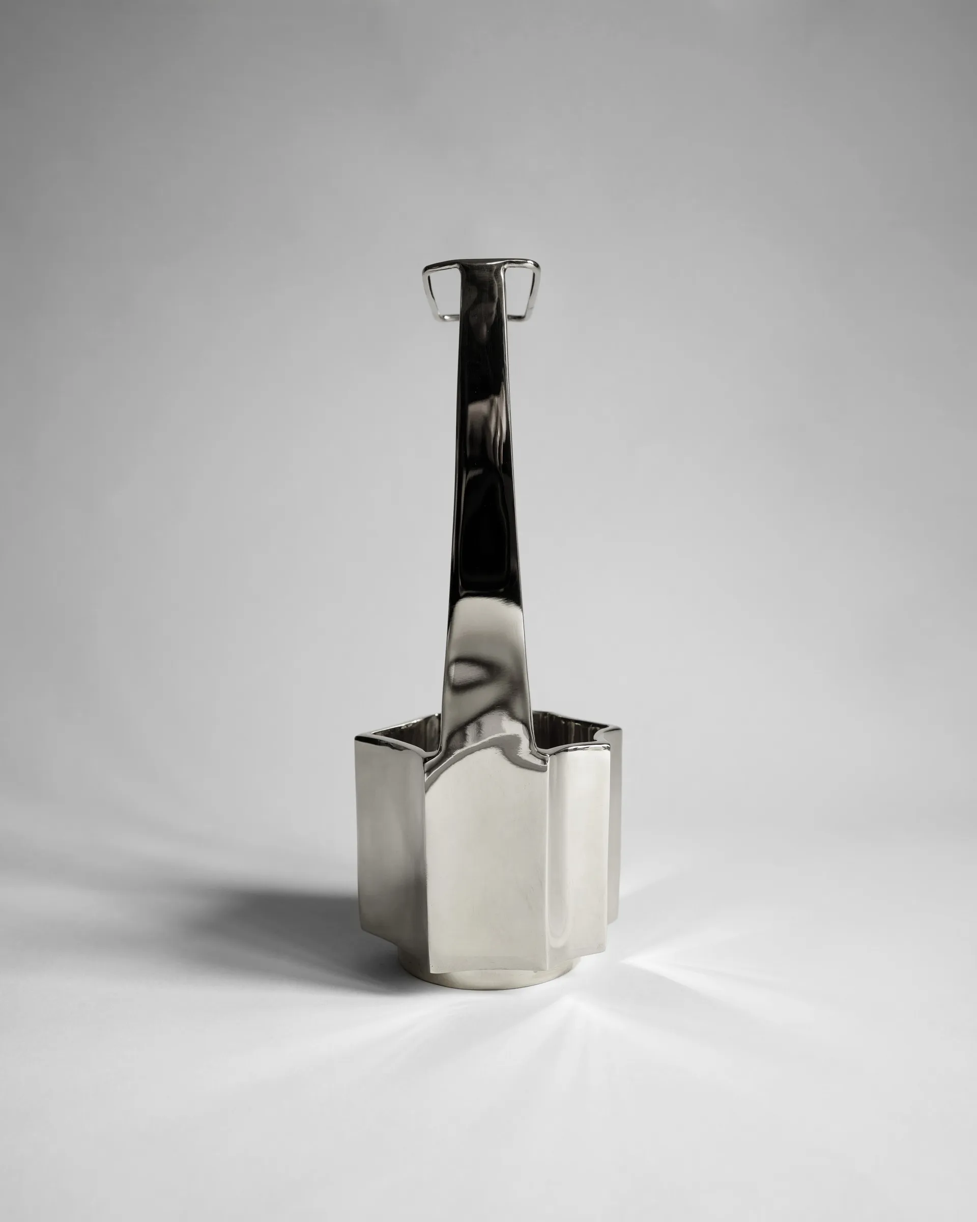 Ikebana vaas 30 cm, Nikkel Hein Studio