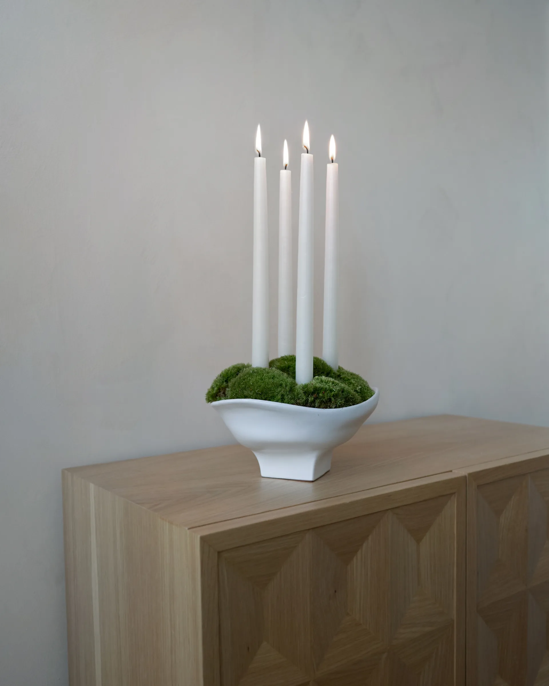 Nami kom large 20x23 cm, White Hein Studio