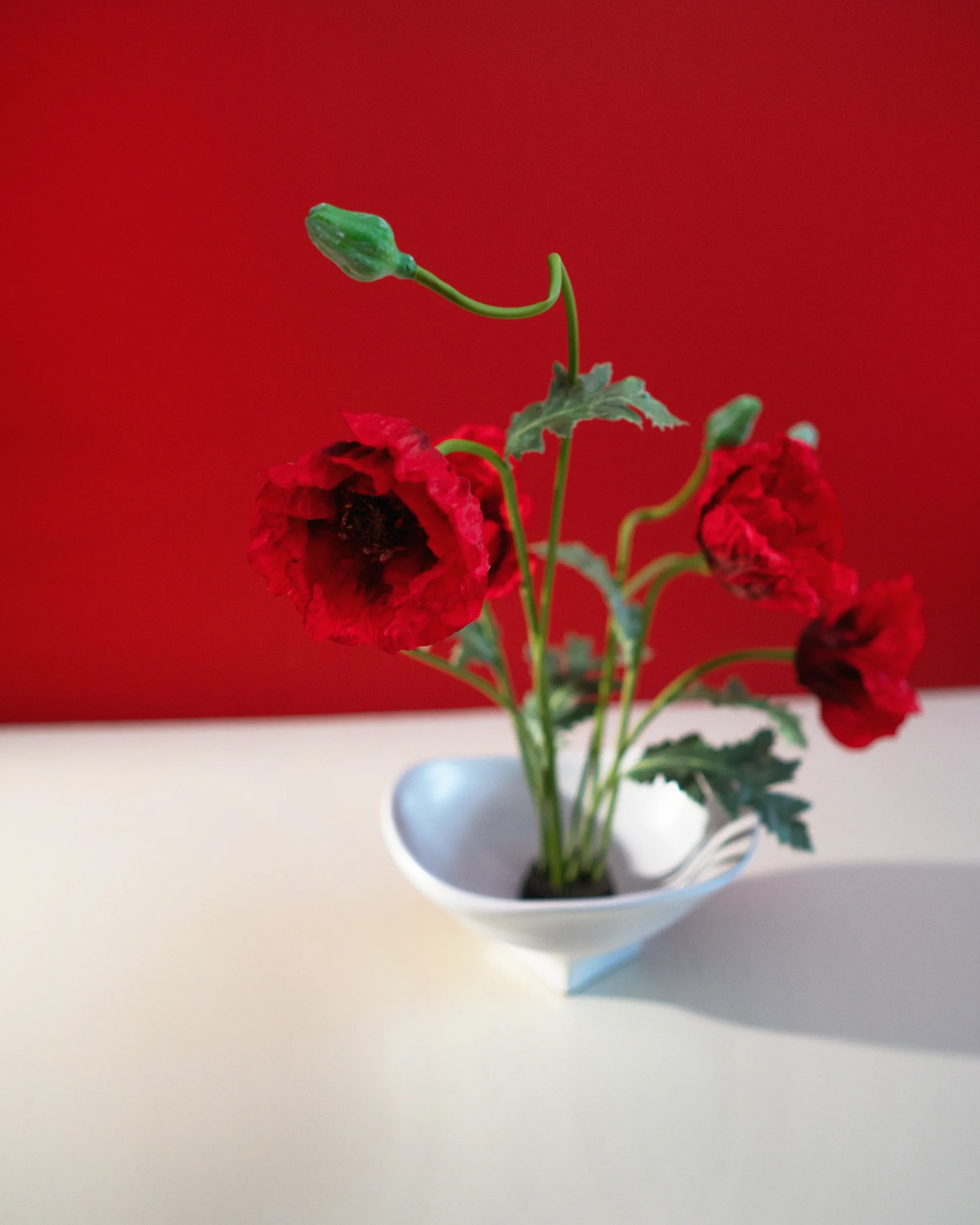 Nami kom large 20x23 cm, White Hein Studio