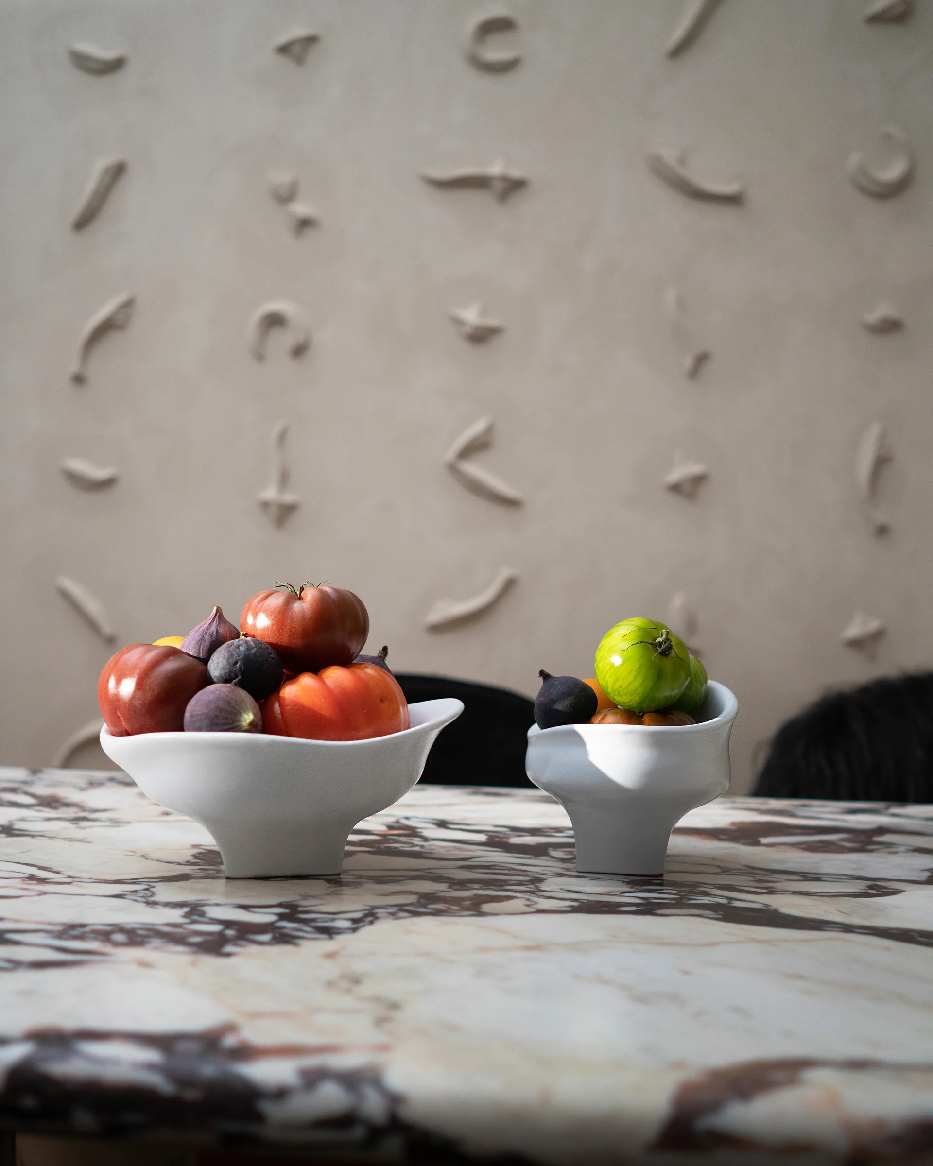 Nami kom large 20x23 cm, White Hein Studio