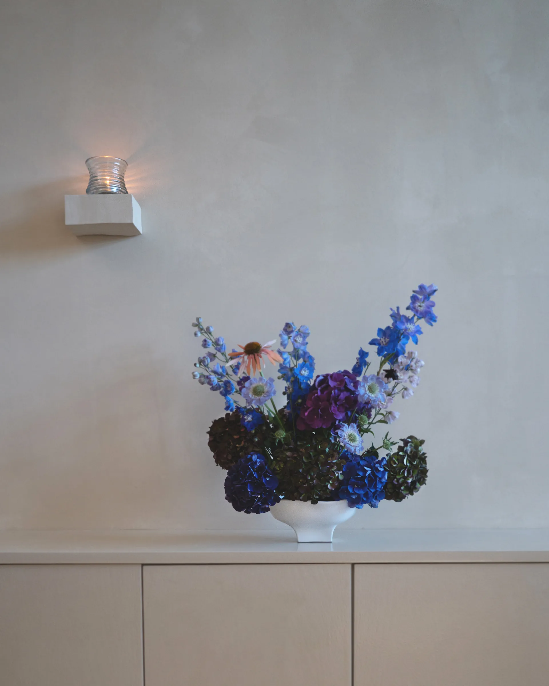 Nami kom large 20x23 cm, White Hein Studio