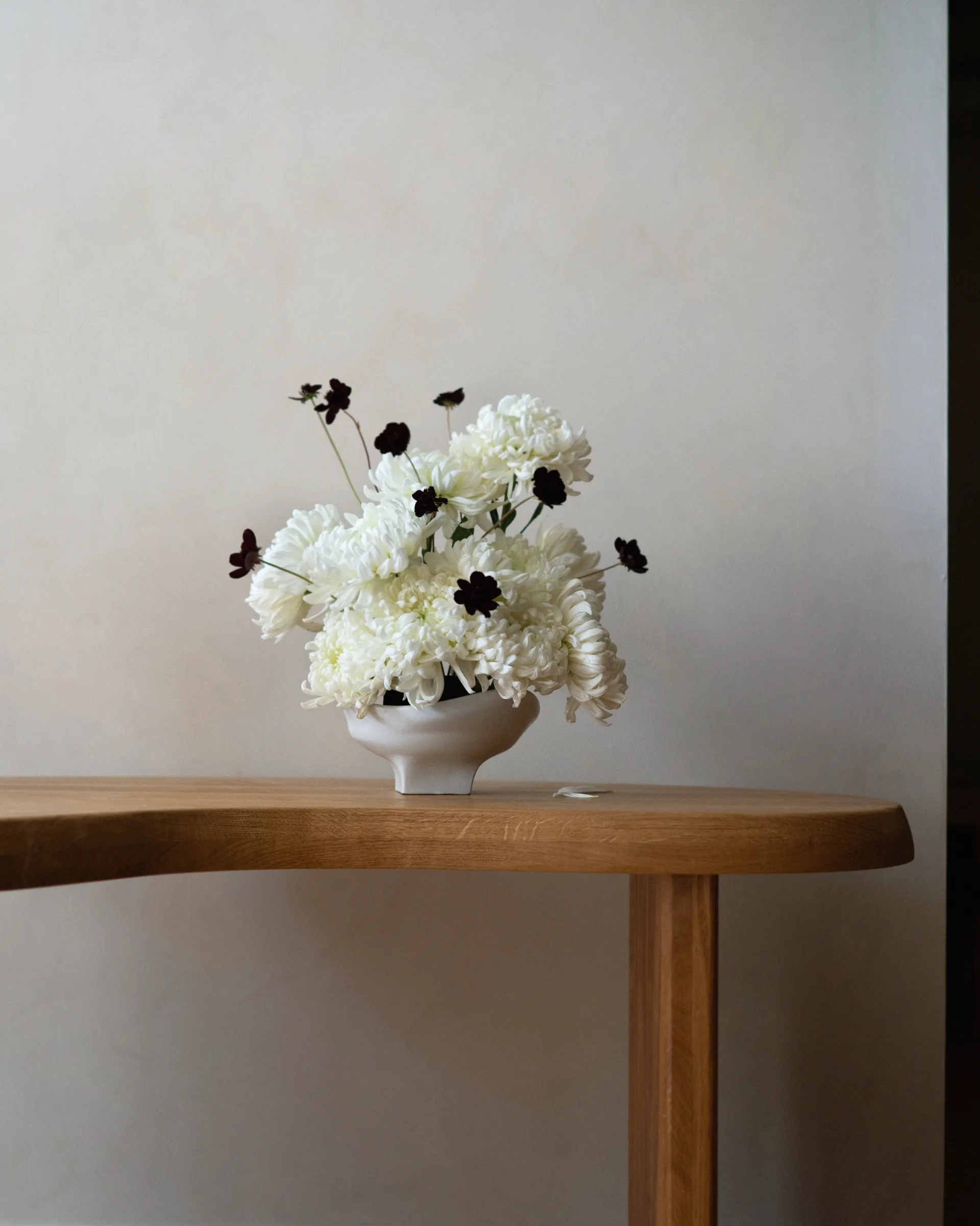 Nami kom large 20x23 cm, White Hein Studio