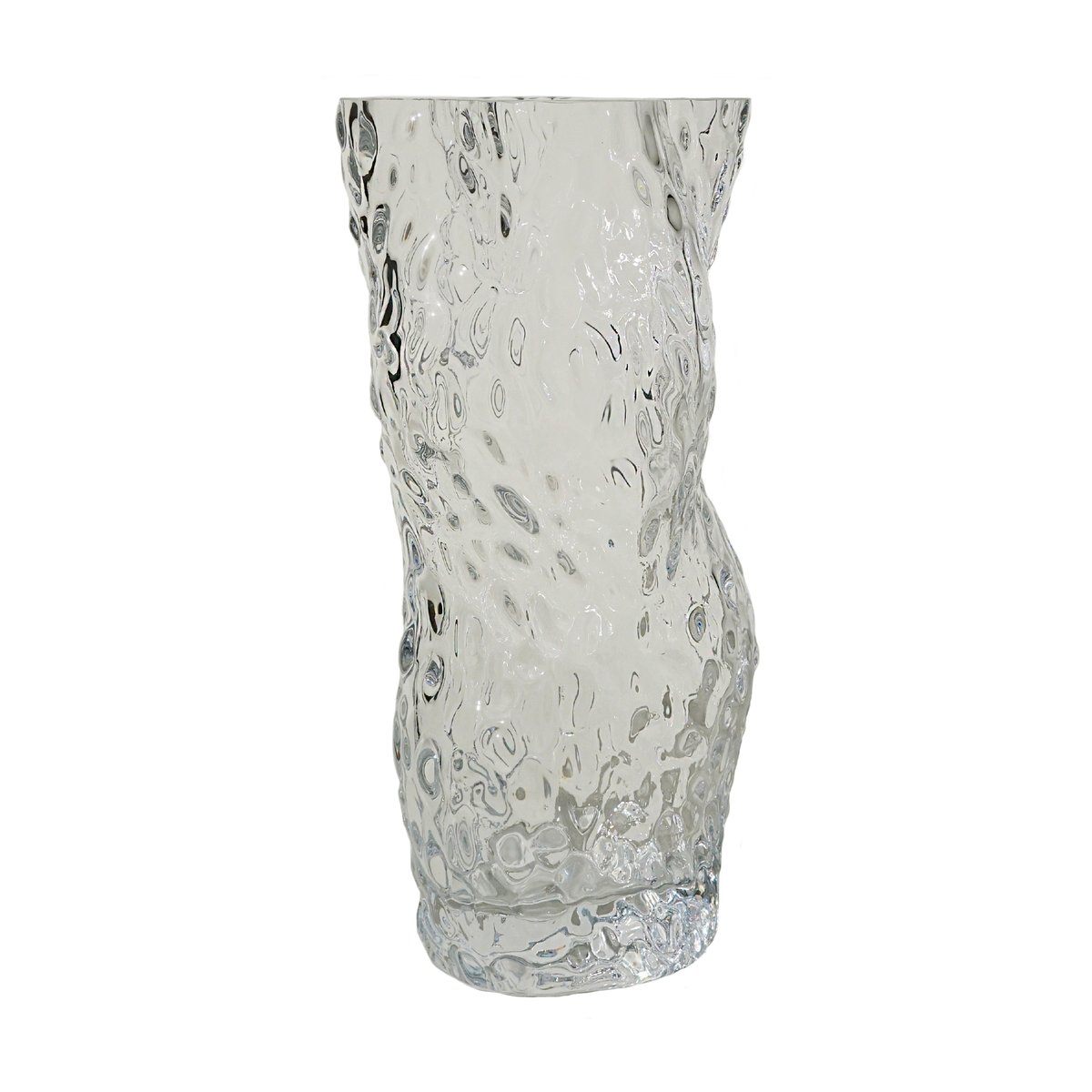 Hein Studio Ostrea Rock vaas glas 30 cm Clear