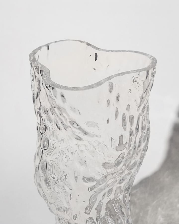 Ostrea Rock vaas glas 30 cm, Clear Hein Studio