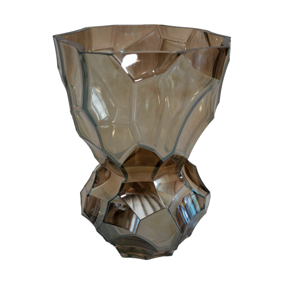 Hein Studio Reflection vaas 24x30 cm Metallic | Scandinavisch Interieur | Vazen | Bruin