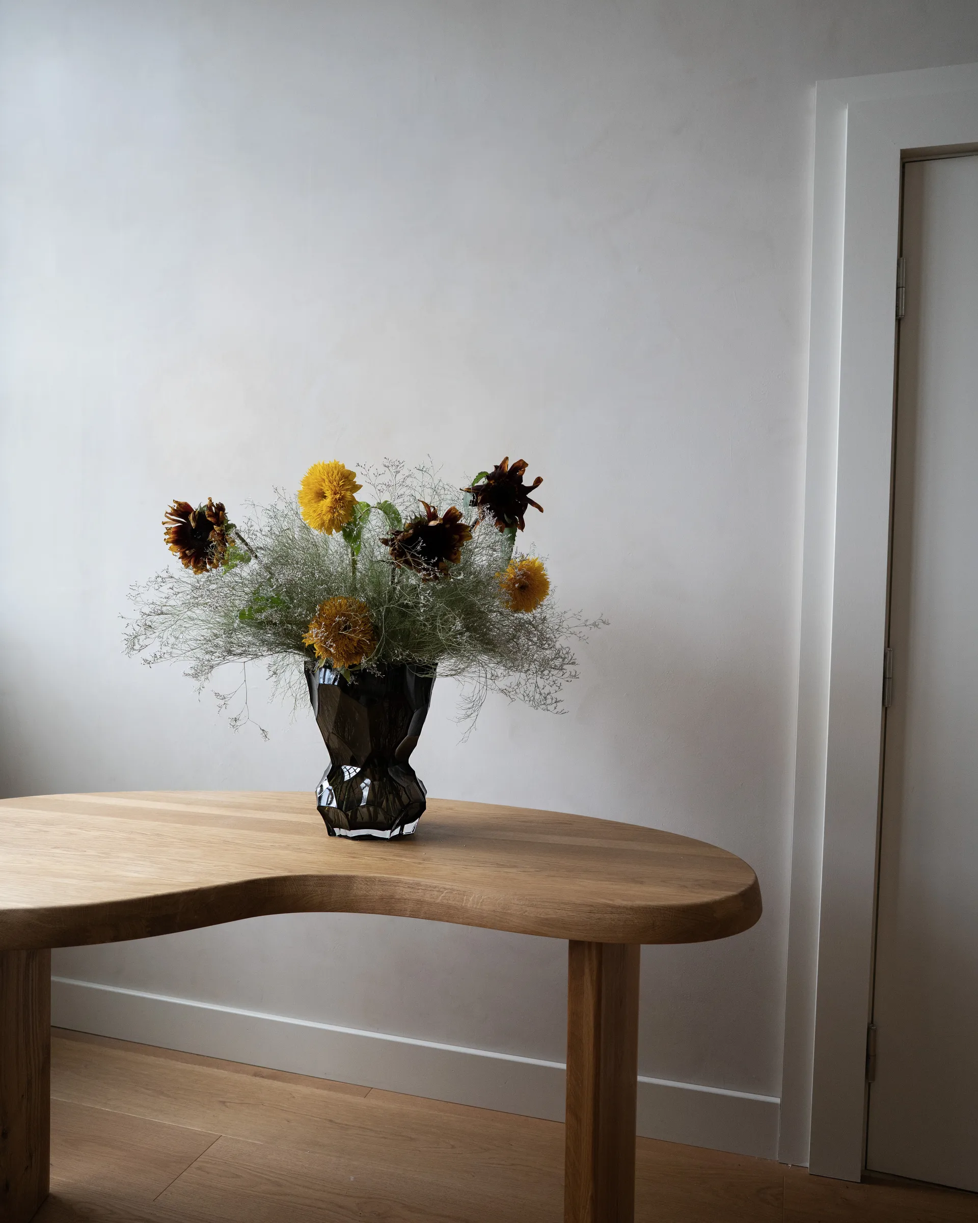 Reflection vaas 24x30 cm, New smoke Hein Studio