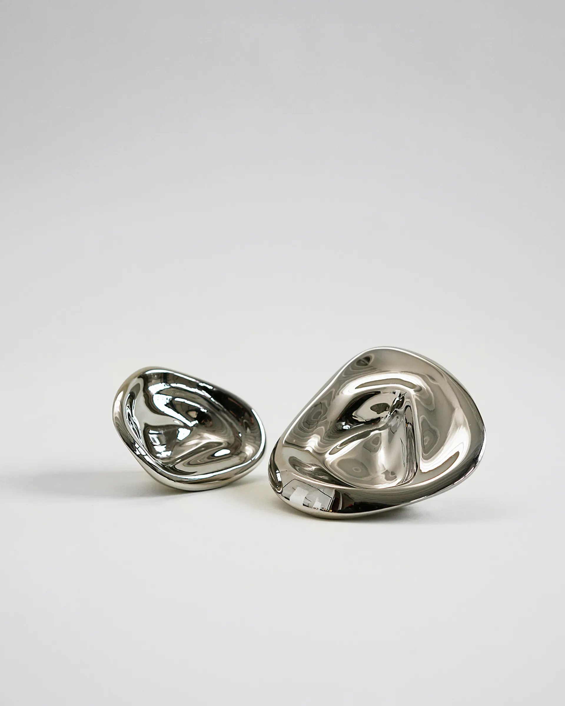 Ripple no. 01 kleine knop, Chrome Hein Studio