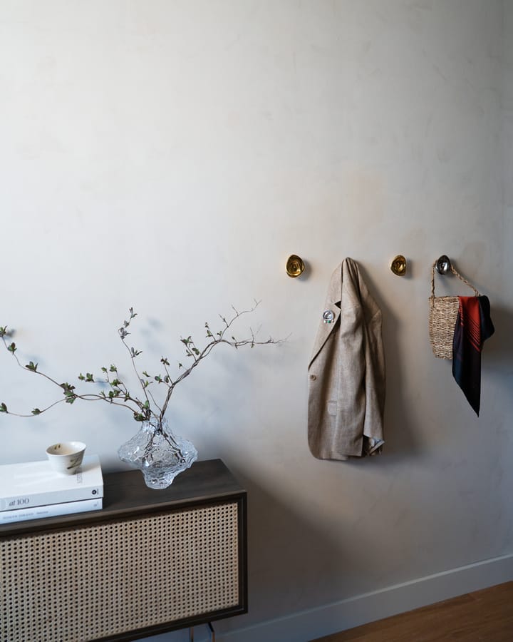 Ripple no. 02 grote knop, Brass Hein Studio