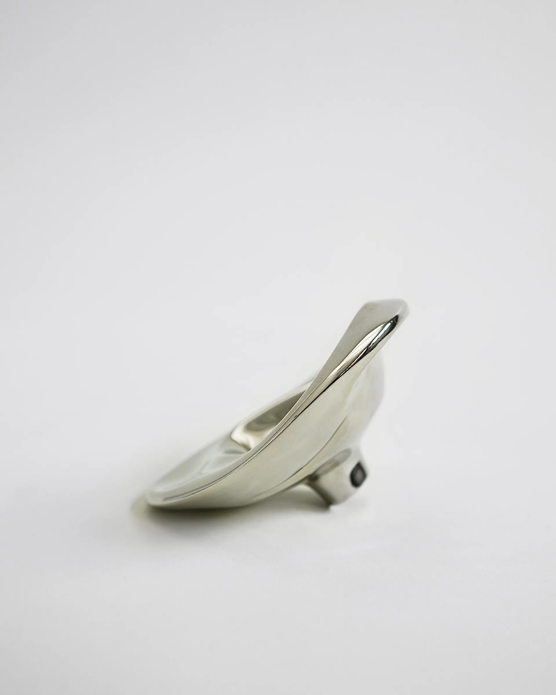 Ripple no. 02 grote knop, Chrome Hein Studio