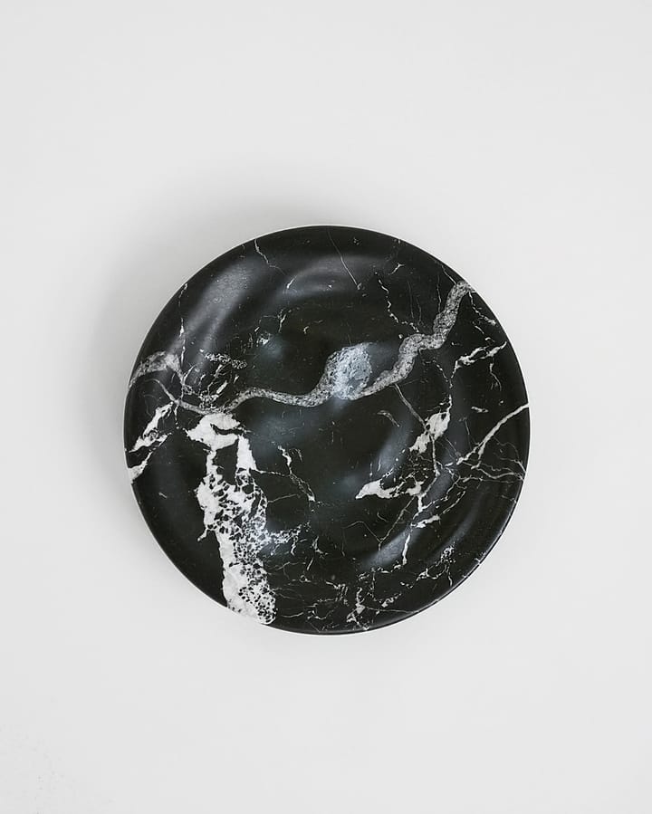 Ripple schaal Ø30 cm - Black marble - Hein Studio