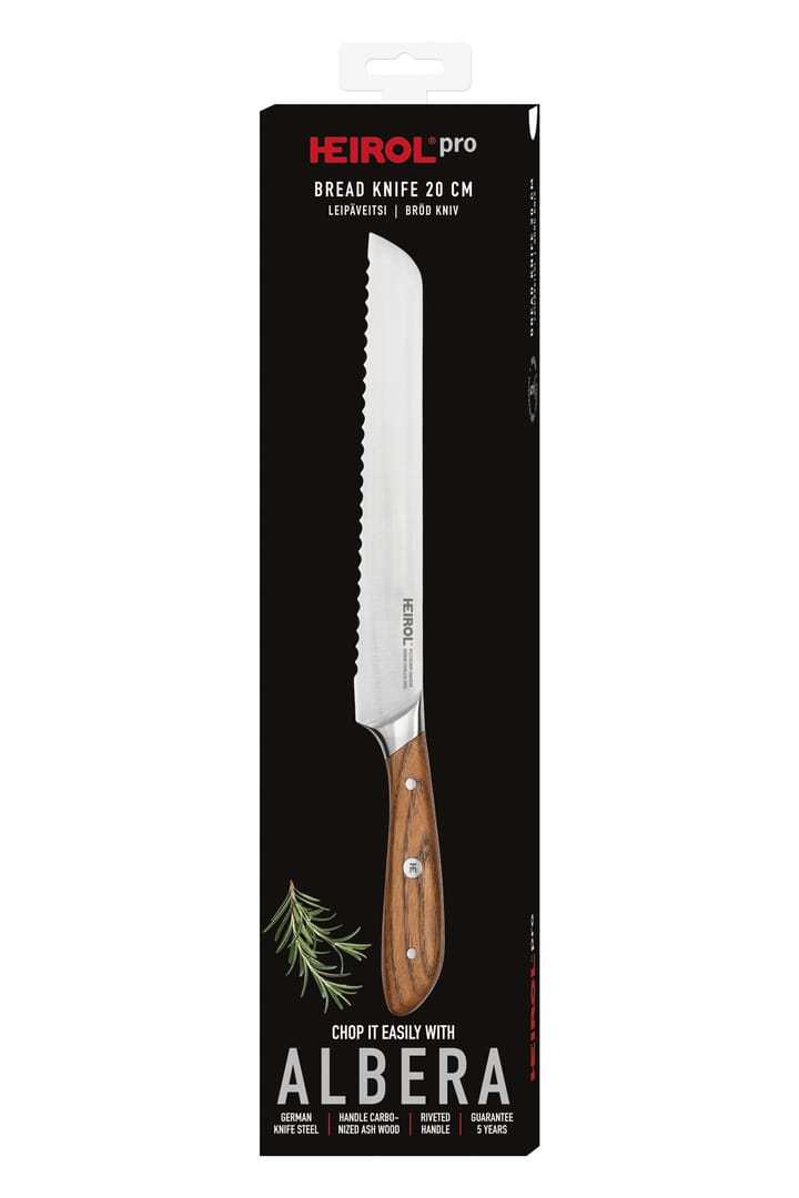 Heirol albera broodmes, 20 cm Heirol