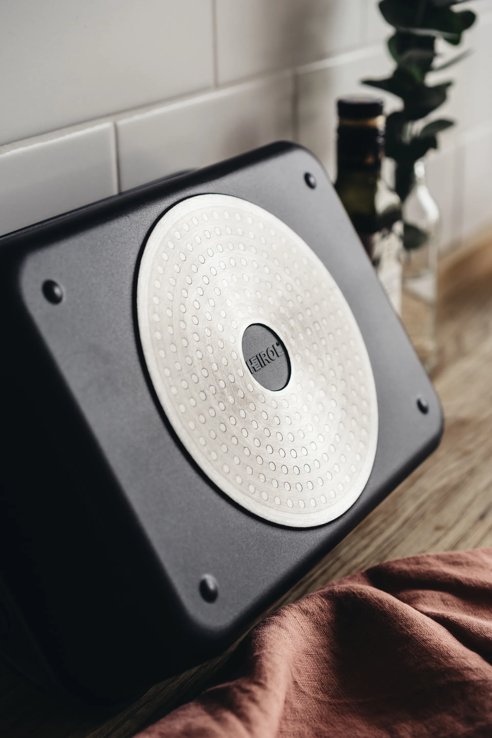 Heirol ovenschaal met inductieplaat en deksel, 22x33 cm Heirol