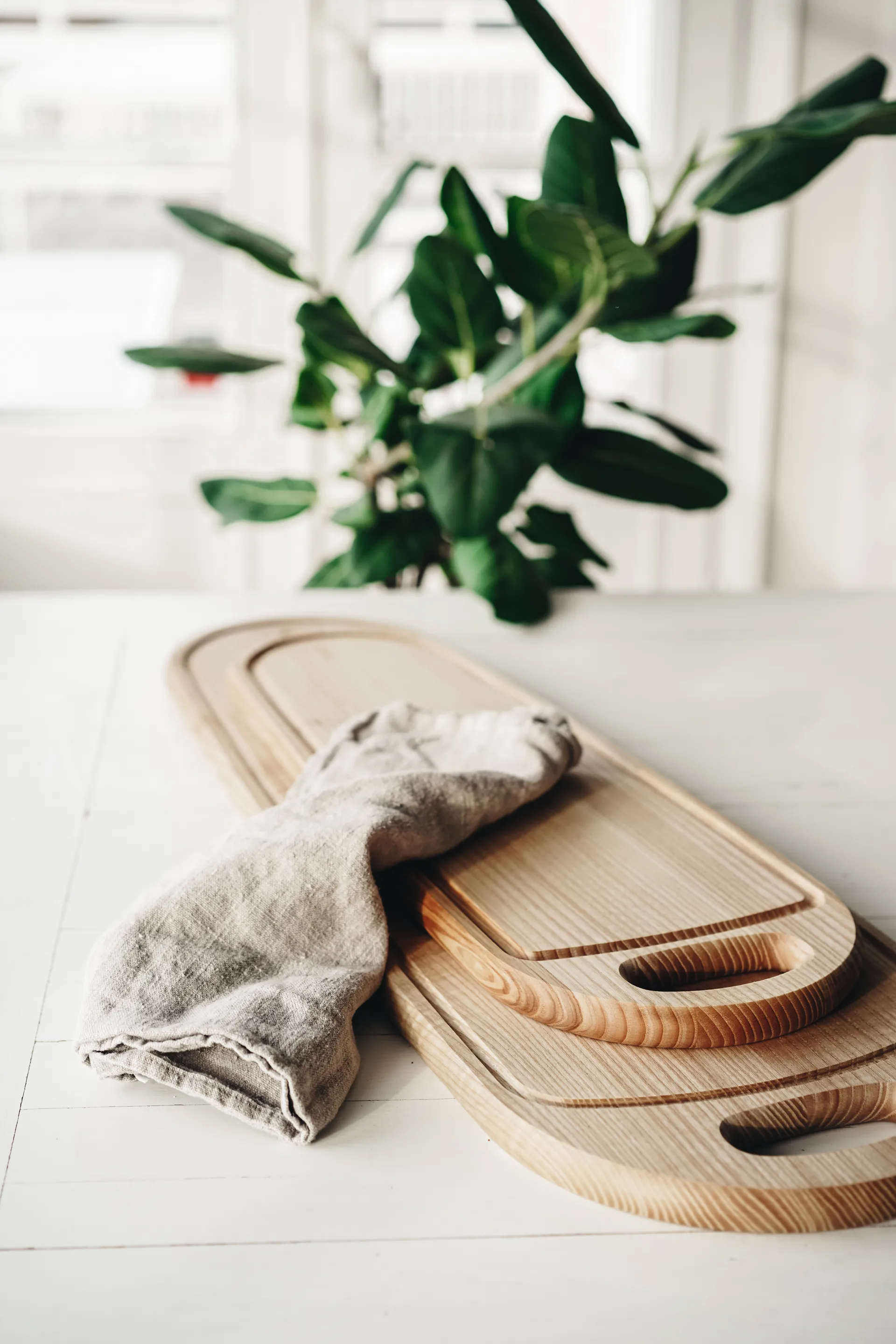 Heirol snijplank essenhout, 20x58 cm Heirol