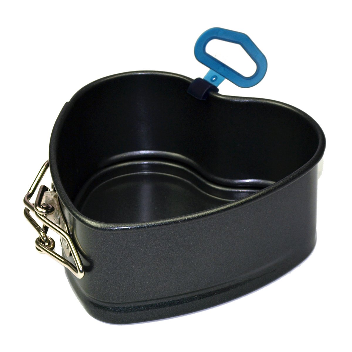 Heirol springvorm hart Klein 11x11 cm | Scandinavisch Interieur | Zwart