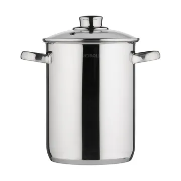 Heirol Steely aspergepan met inzet. - 4 liter - Heirol