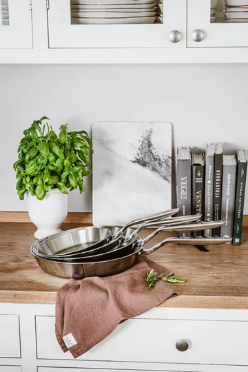 Heirol Steely Classic Triply koekenpan - Roestvrij staal - Heirol