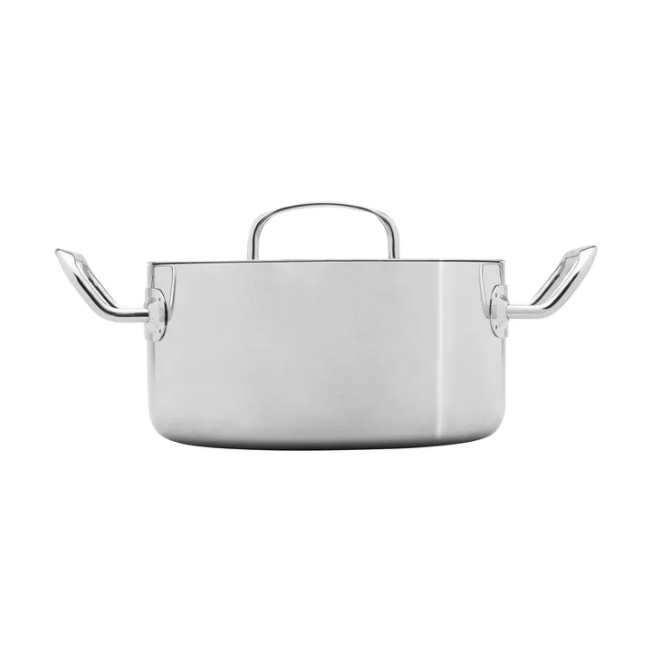 Heirol Steely Classic Triply kookpot met deksel 3 liter - Roestvrij staal - Heirol