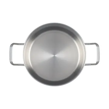 Heirol Steely Classic Triply pan met deksel 5,5 liter - Roestvrij staal - Heirol