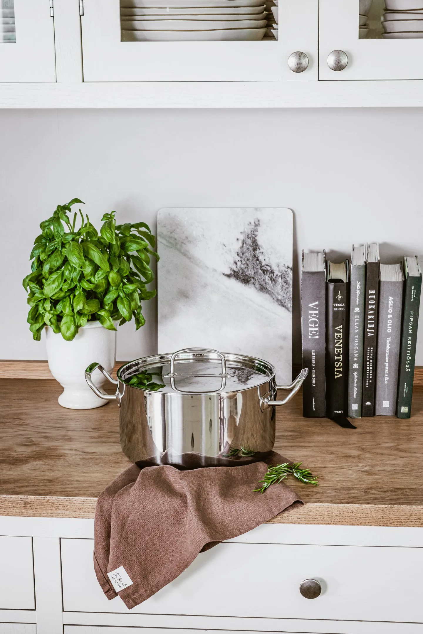 Heirol Steely Classic Triply pan met deksel 5,5 liter, Roestvrij staal Heirol