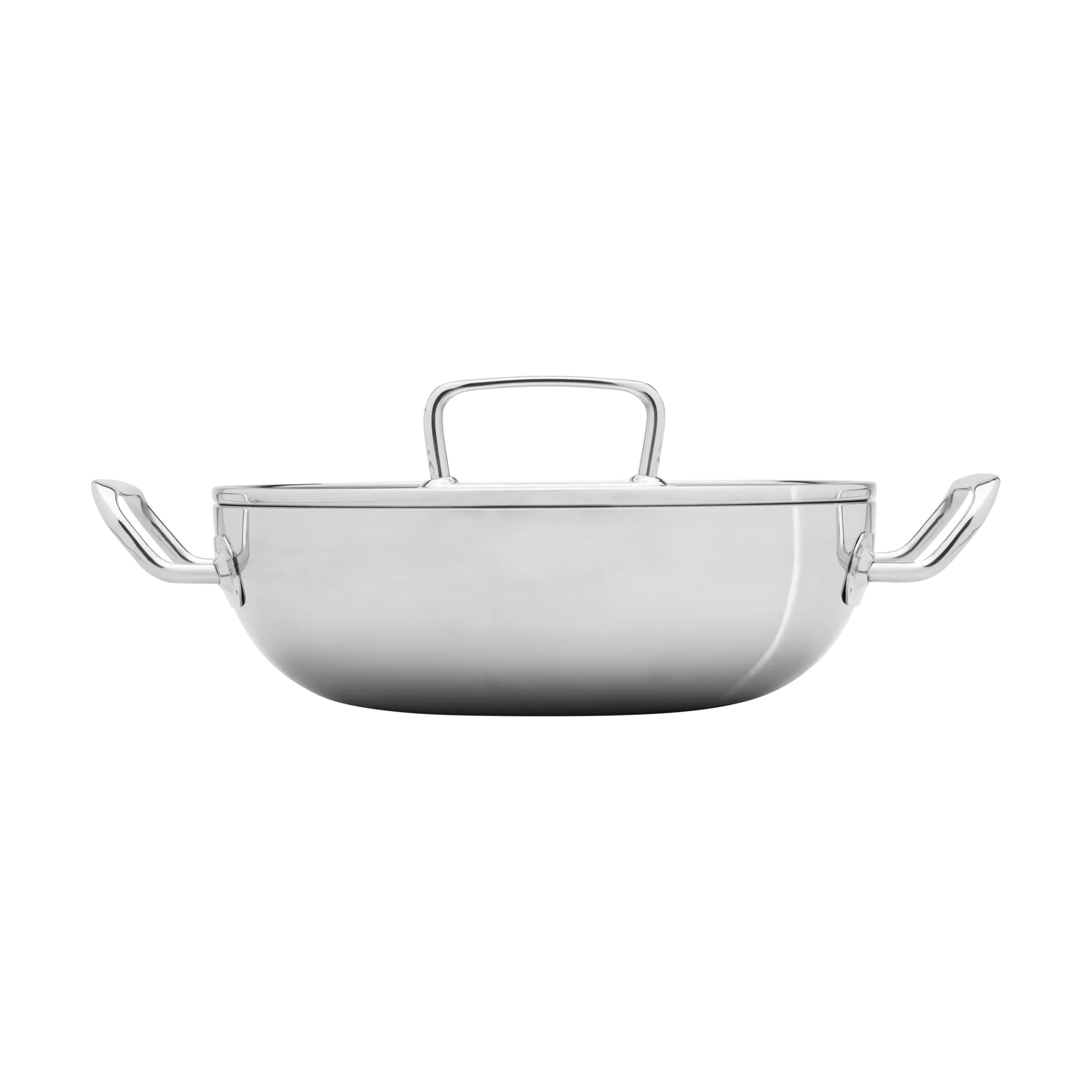 Heirol Steely Classic Triply sauteerpan 3,4 liter, Roestvrij staal Heirol