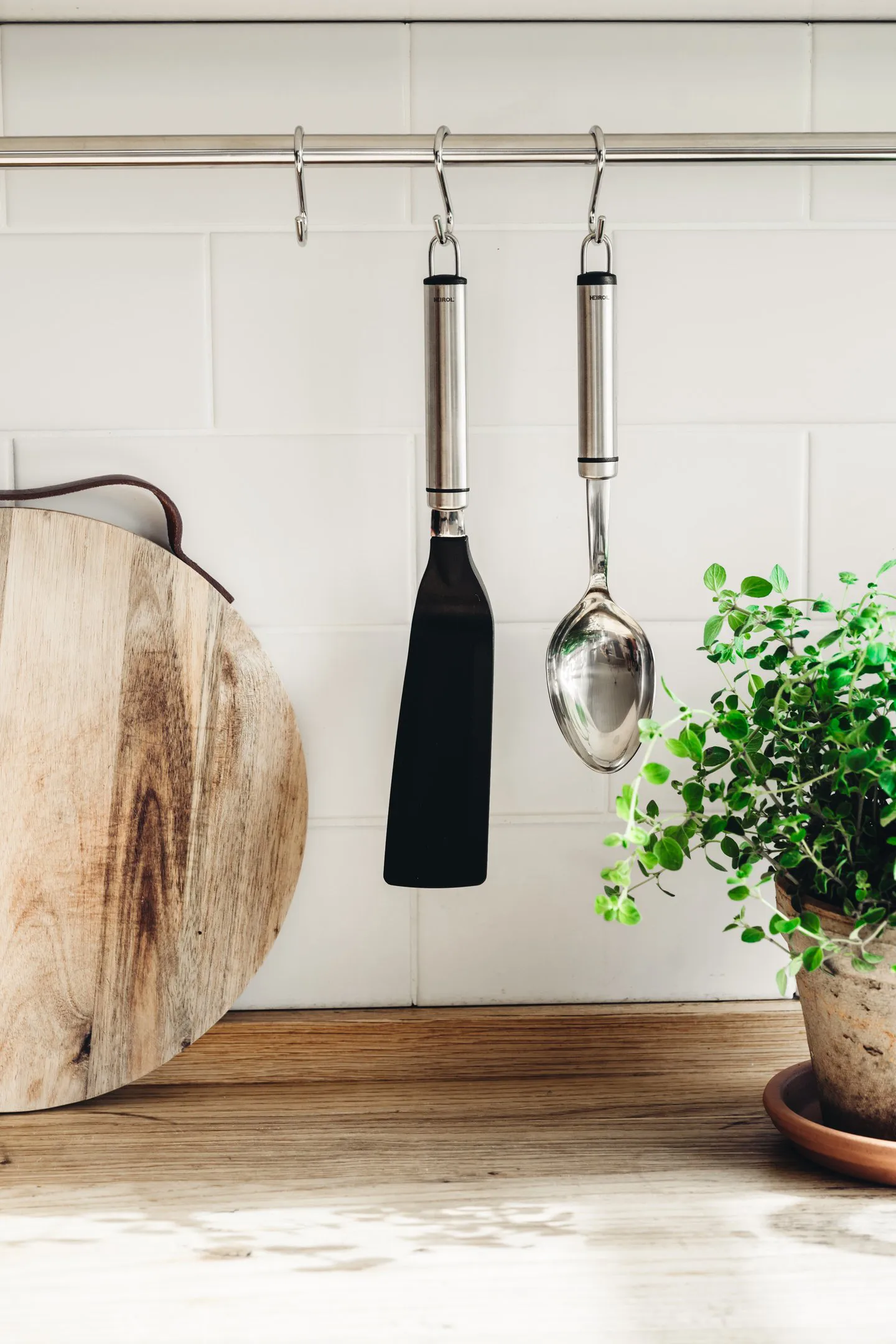 Heirol Steely serveerlepel, Roestvrij staal Heirol