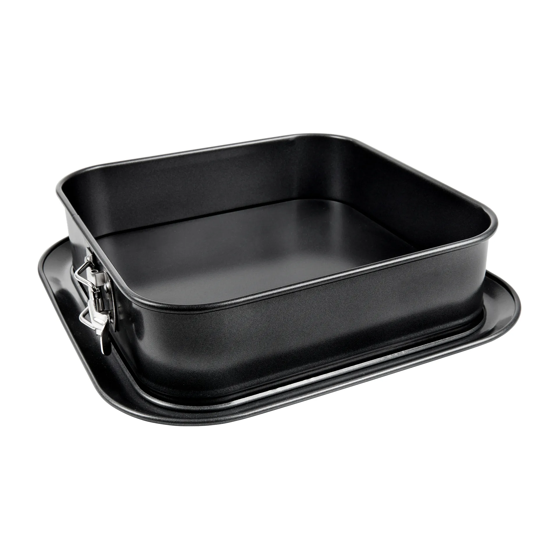 Heirol vierkante springvorm extra brede basis, 24x24 cm Heirol