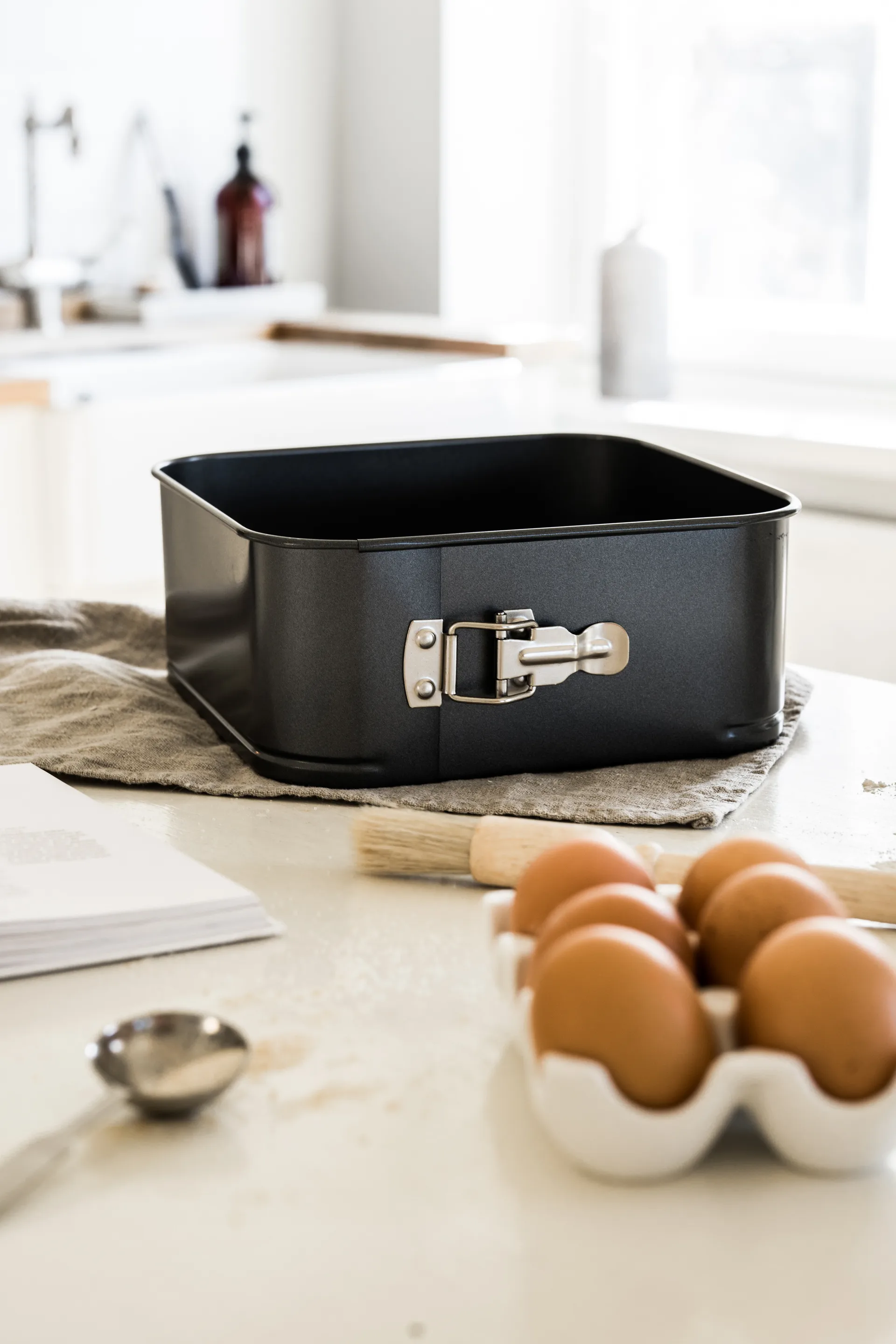 Heirol vierkante springvorm extra hoog, 24x24 cm Heirol