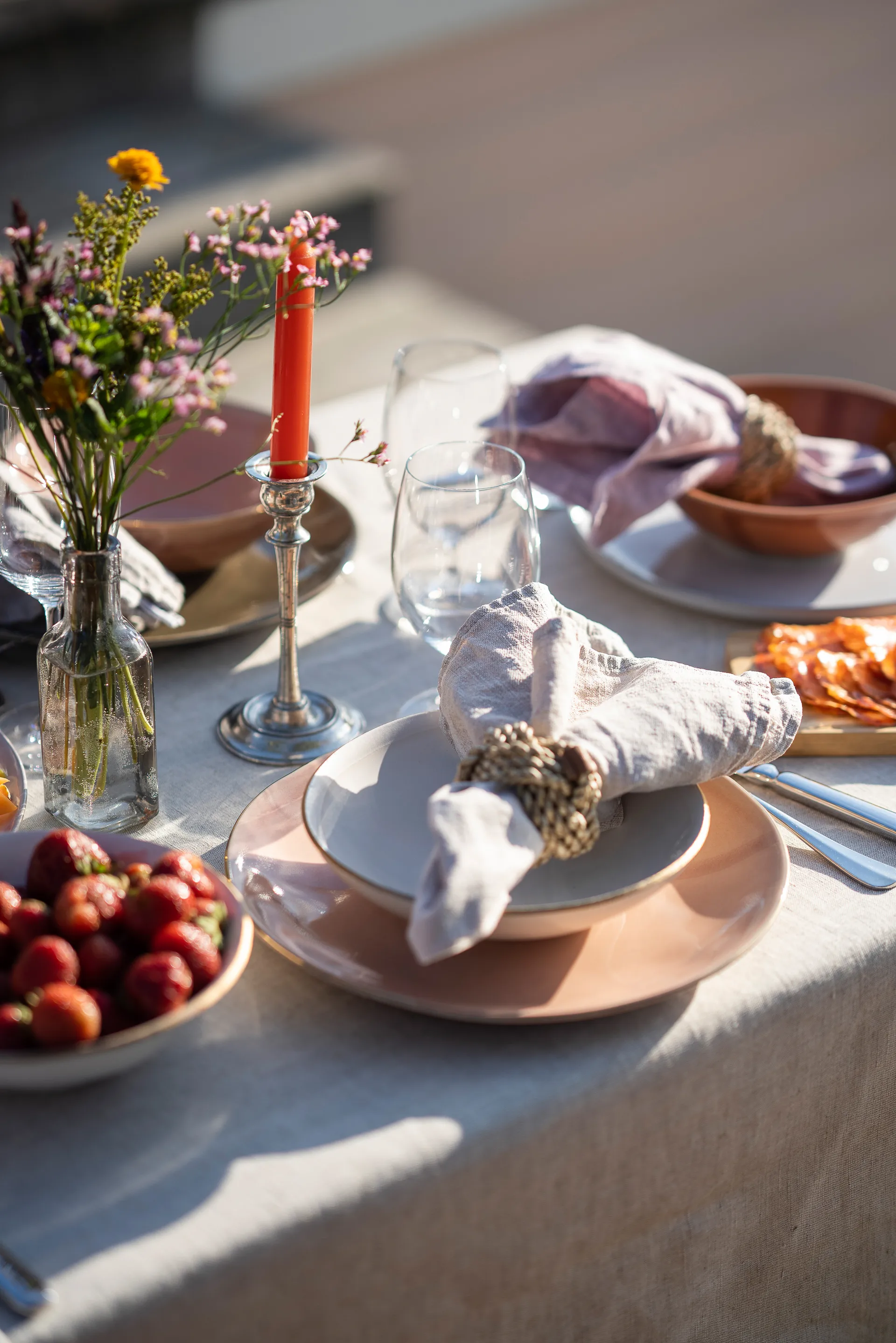 Heirol x Nosse Edge kom Ø19 cm, Gold Heirol