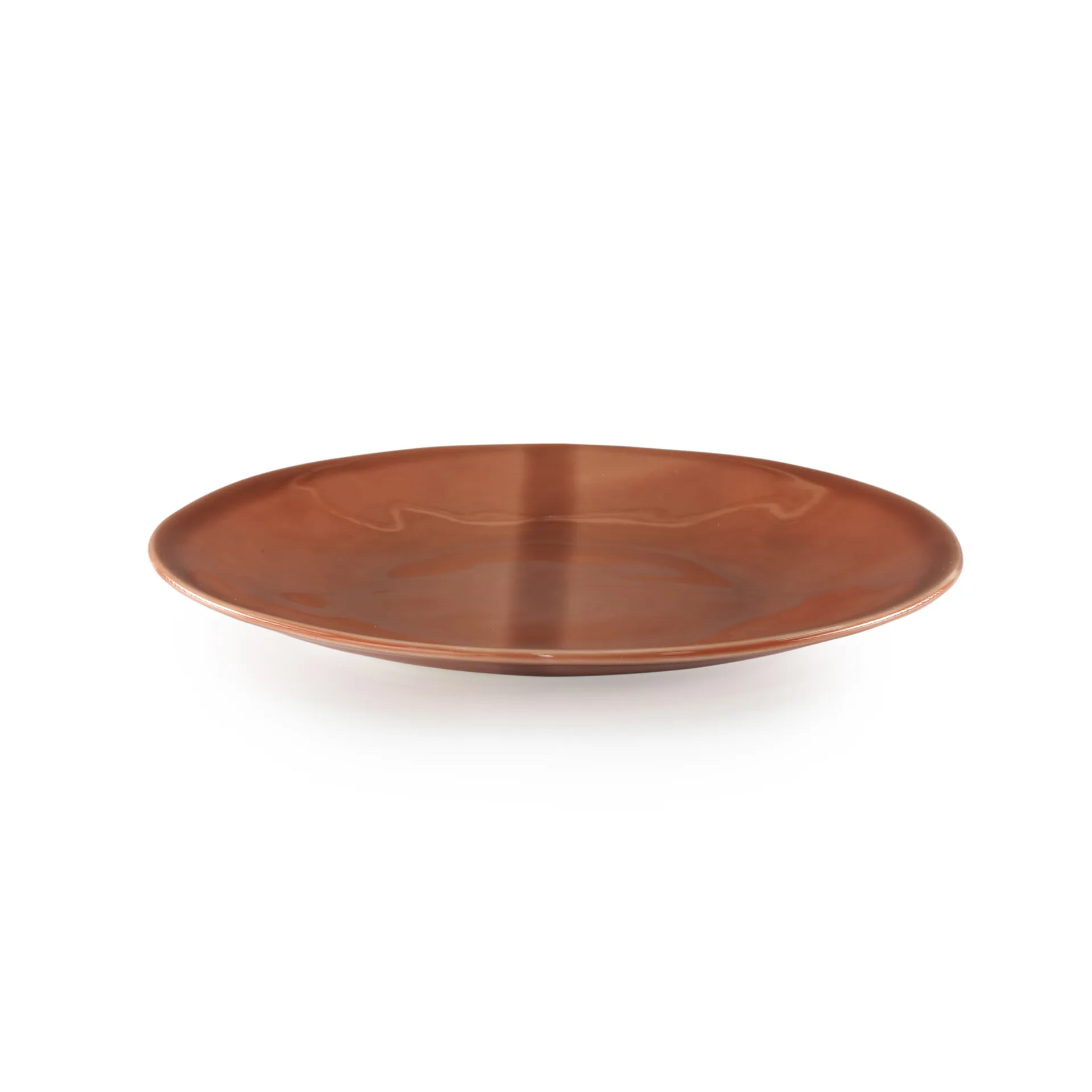 Heirol x Nosse Smooth bord Ø23 cm, Terracotta Heirol