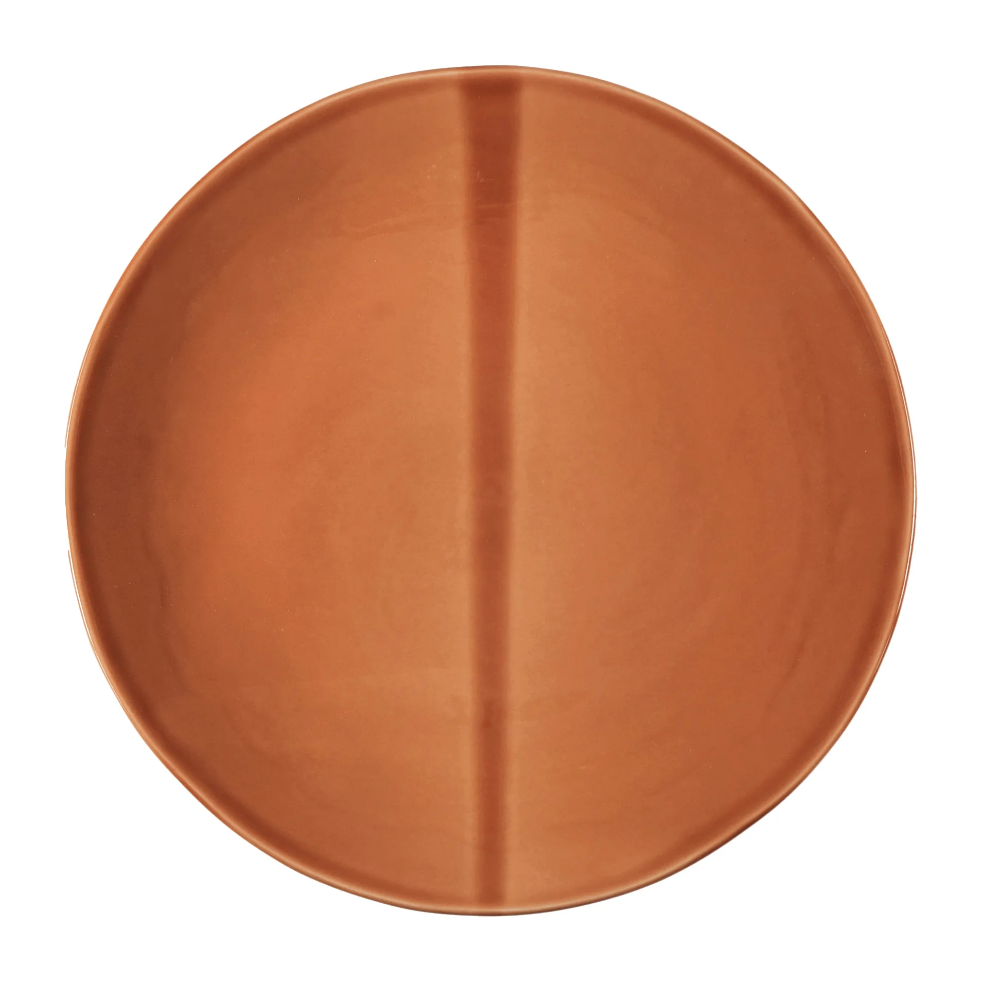 Heirol x Nosse Smooth bord Ø28 cm, Terracotta Heirol