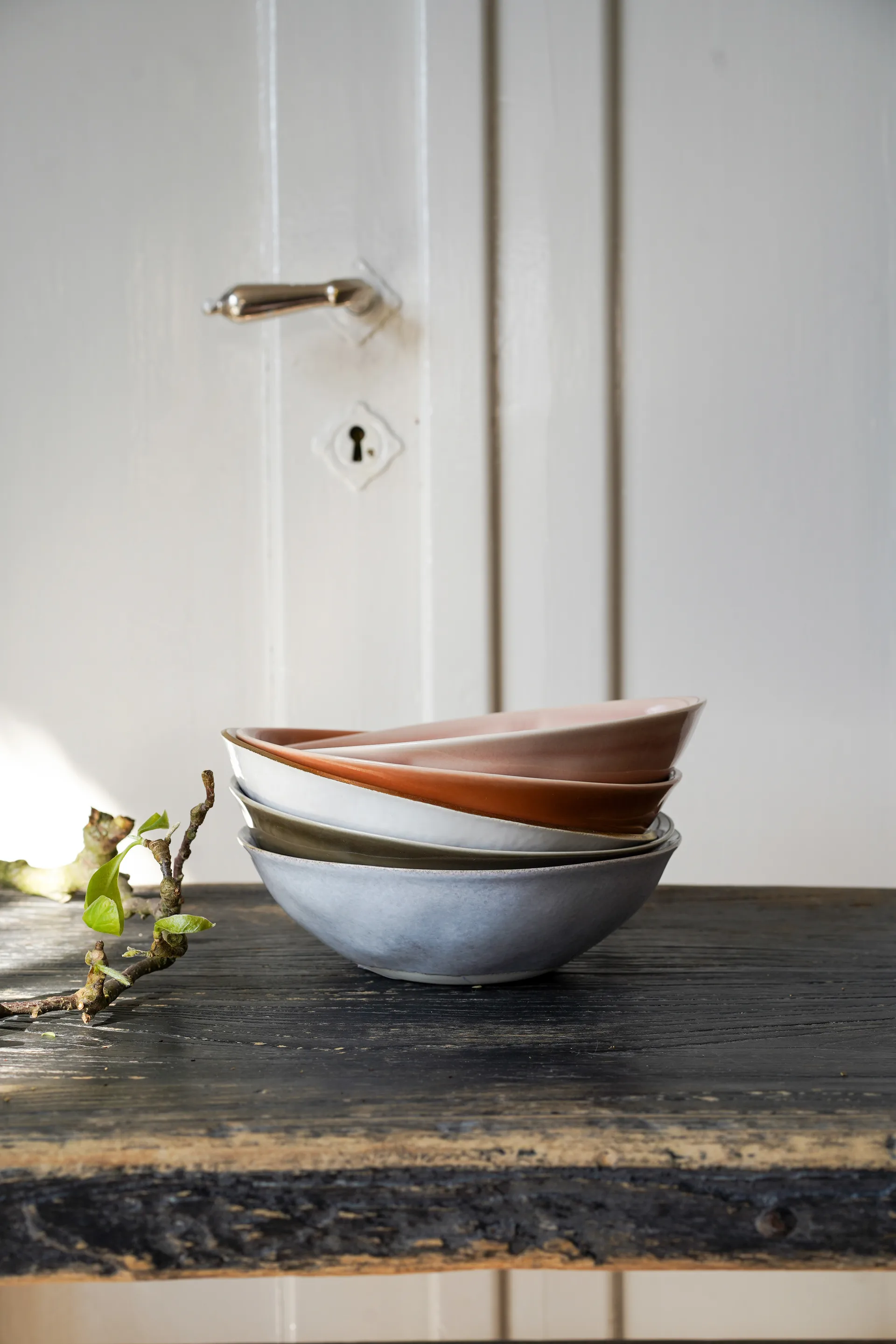 Heirol x Nosse Smooth diep bord Ø28 cm, Terracotta Heirol