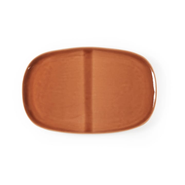 Heirol x Nosse Svelte bord ovaal 25 cm - Terracotta - Heirol