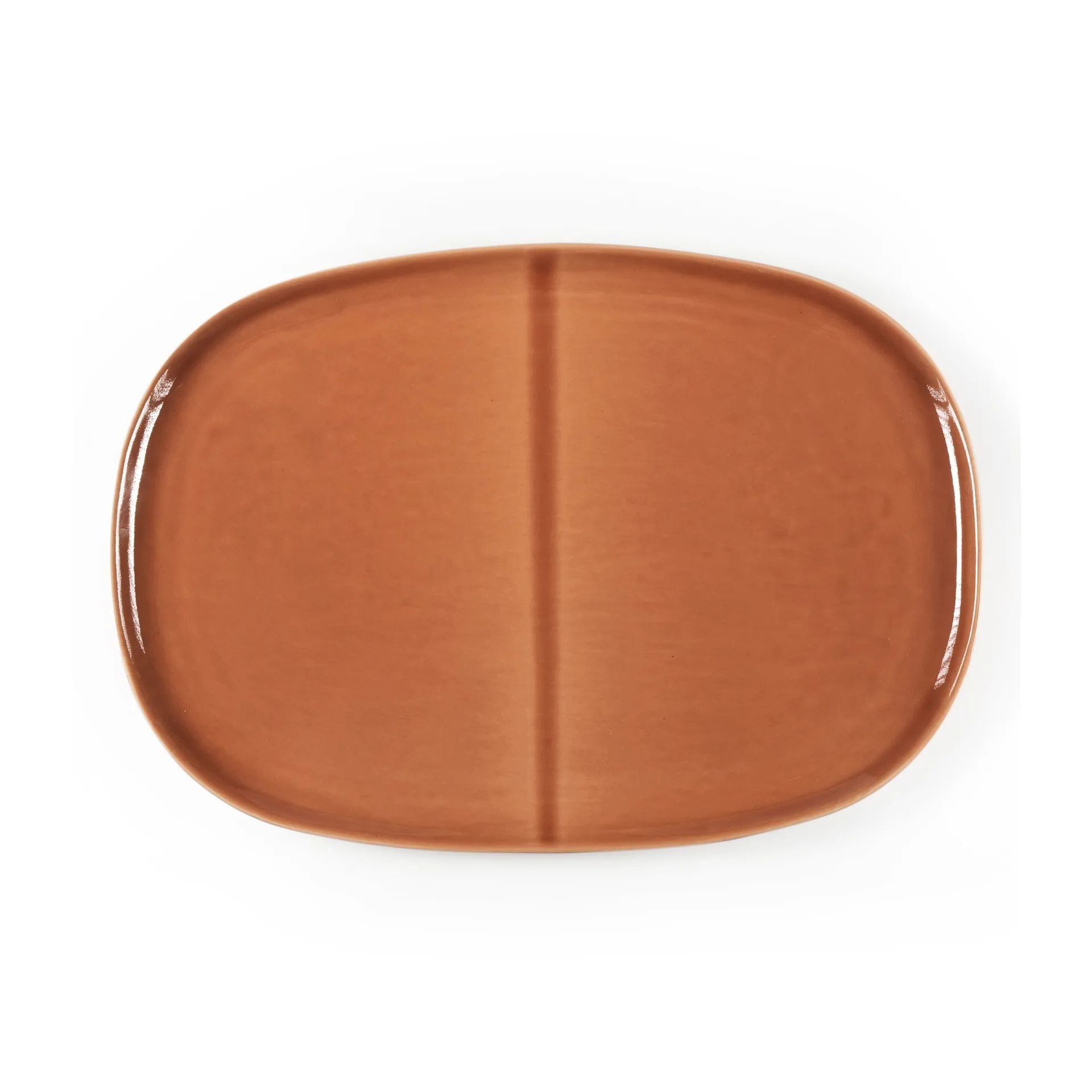 Heirol x Nosse Svelte bord ovaal 30 cm, Terracotta Heirol