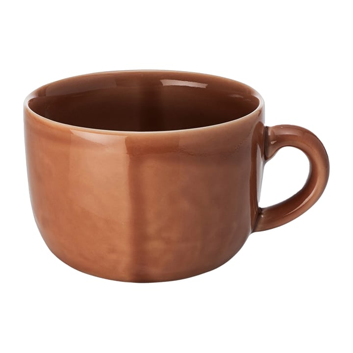 Heirol x Nosse Svelte theekop met schotel 40 cl - Terracotta - Heirol