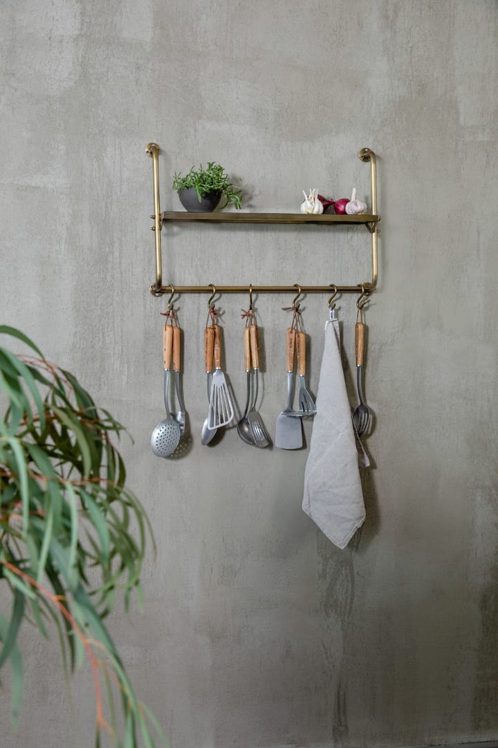 Roestvrije aardappelstamper 27,5 cm, Beuken Heirol