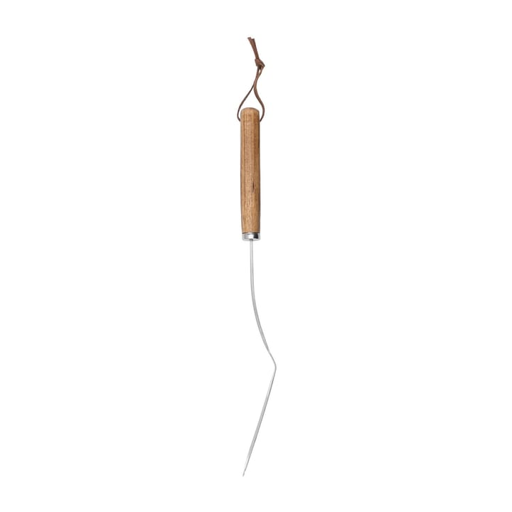 Roestvrije bakspatel met openingen 36 cm, Beuken Heirol