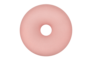 Boa poef Ø114 cm - Cotton candy - Hem