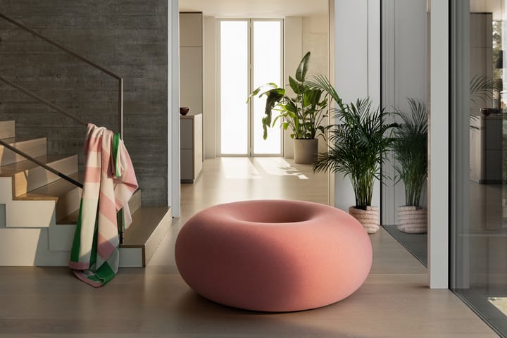 Boa poef Ø114 cm, Cotton candy Hem