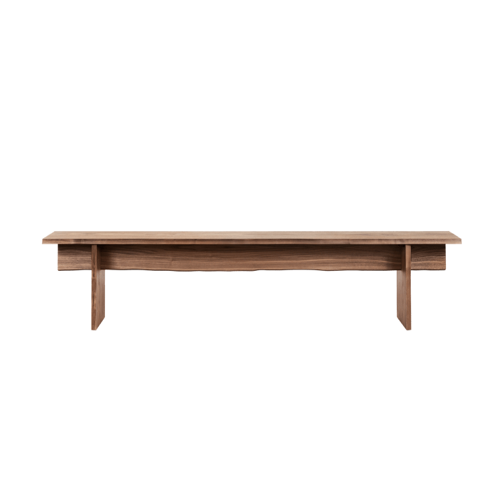 Bookmatch bank 210 cm - Walnoot - Hem