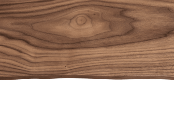 Bookmatch eettafel 220 cm - Walnoot - Hem