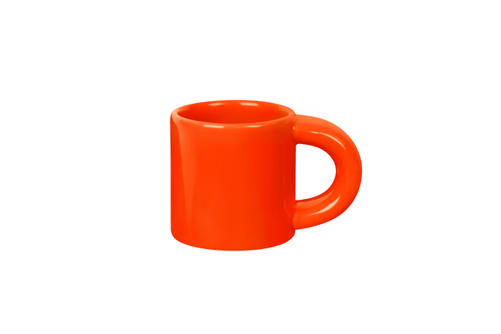 Bronto espressokopje 10 cl 4-pack, Orange Hem