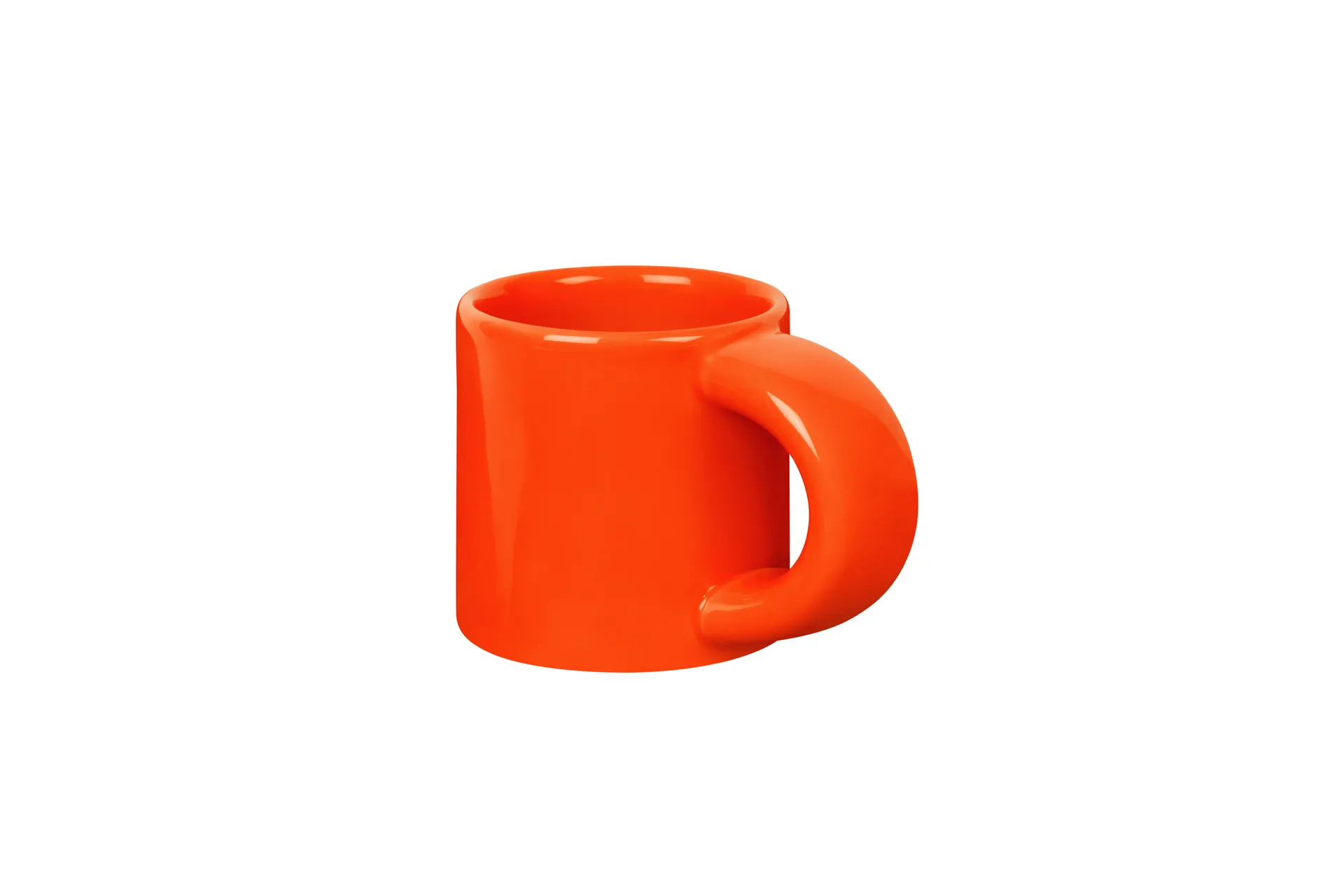 Bronto espressokopje 10 cl 4-pack, Orange Hem
