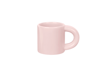 Bronto espressokopje 10 cl 4-pack - Pink - Hem