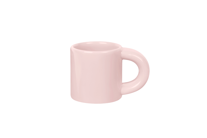 Bronto espressokopje 10 cl 4-pack, Pink Hem