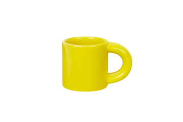 Bronto espressokopje 10 cl 4-pack - Yellow - Hem