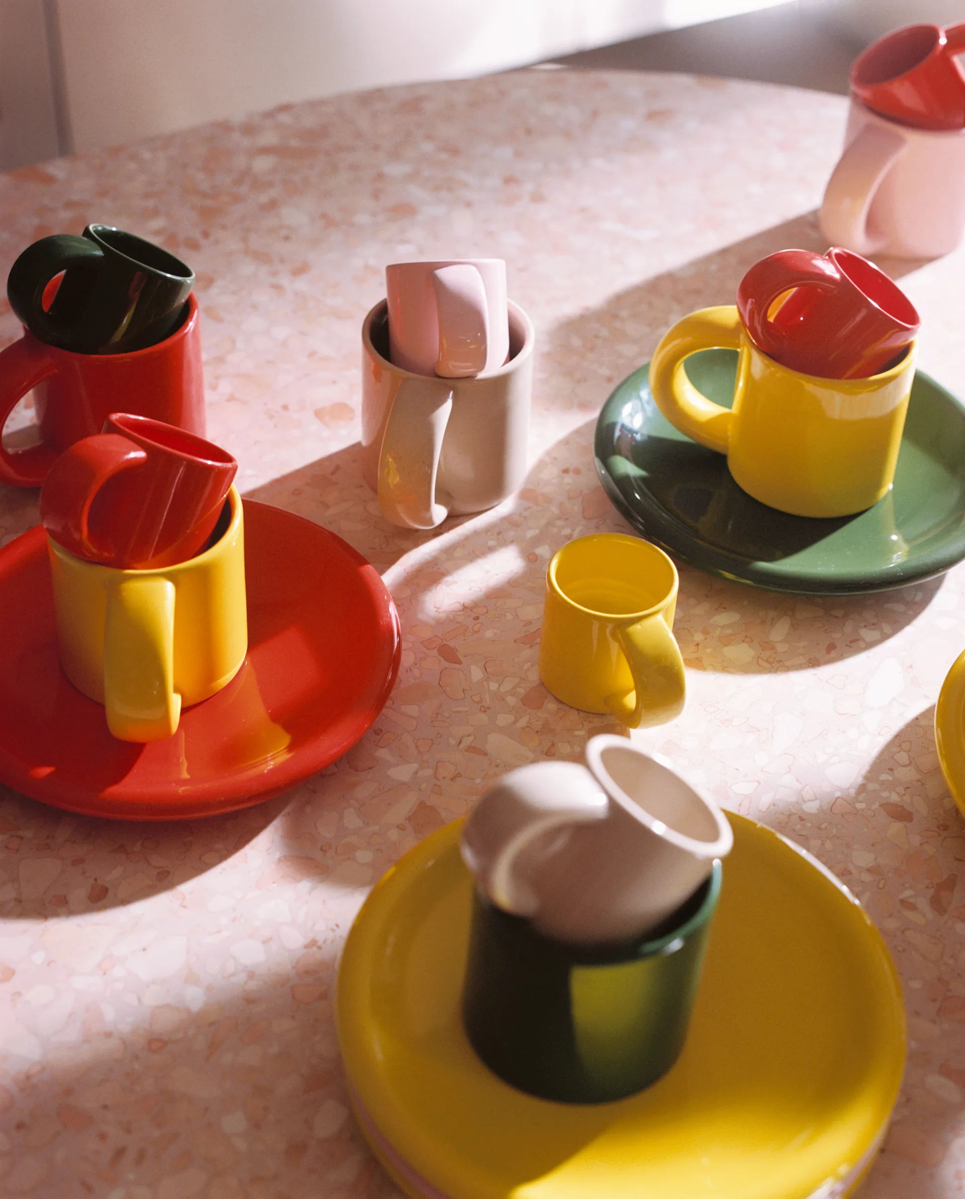 Bronto espressokopje 10 cl 4-pack, Yellow Hem