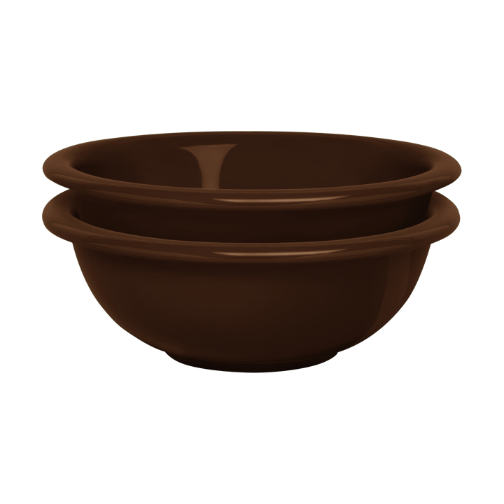 Bronto kom Ø17 cm 2-pack - Brown - Hem