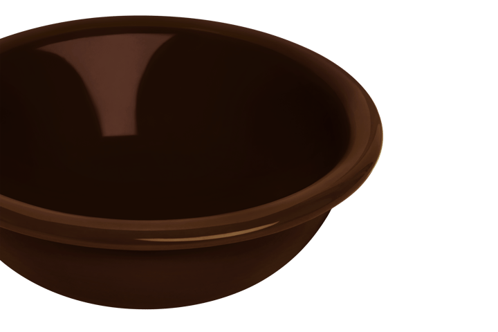 Bronto kom Ø17 cm 2-pack, Brown Hem