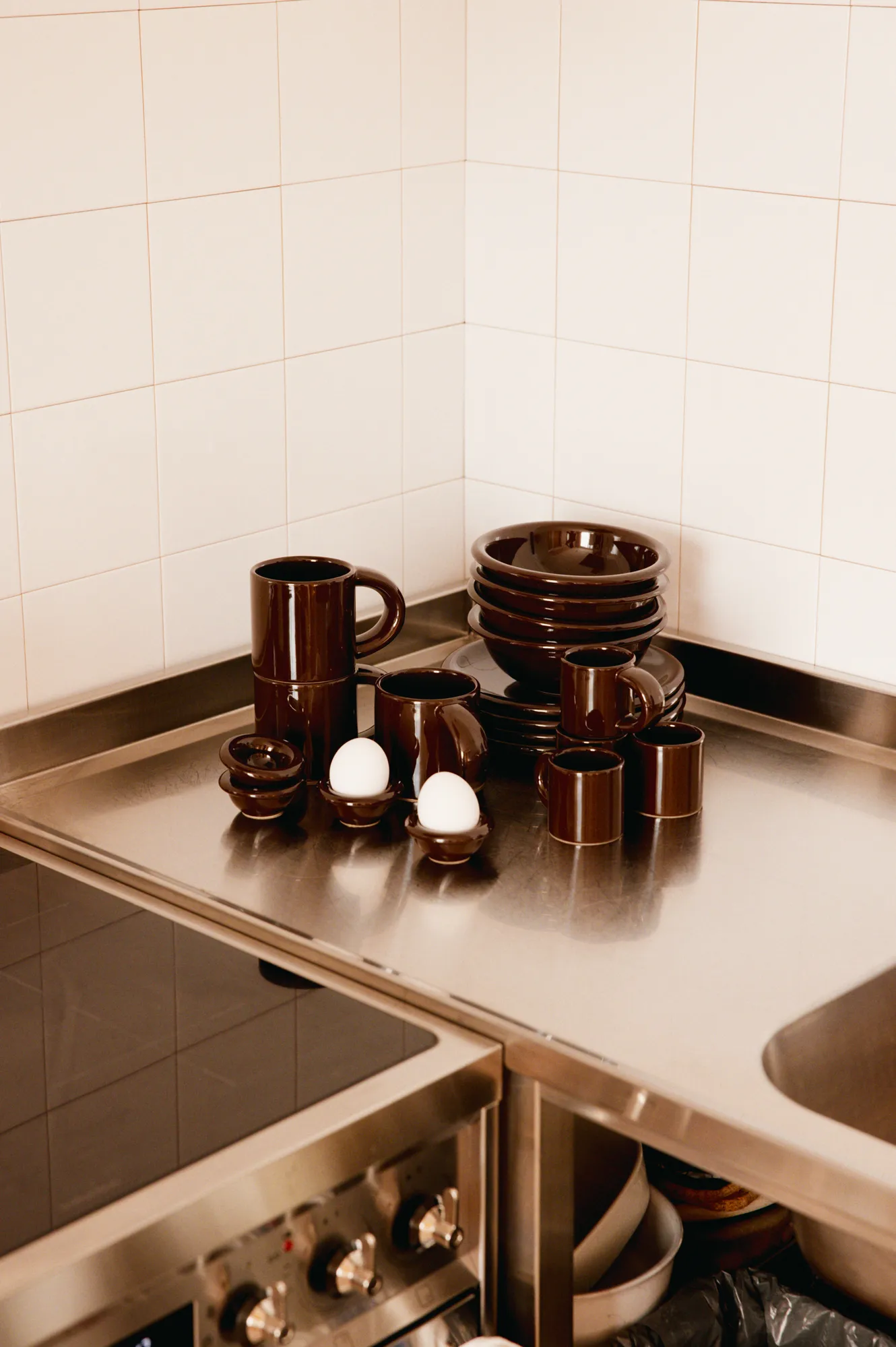 Bronto kom Ø17 cm 2-pack, Brown Hem